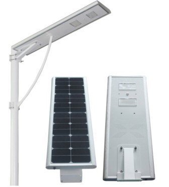 Solar Street Light - Premium Quality Design | Auto On-Off Dusk to Dawn, Inbuilt Solar Panels, Long-lasting Li-ion Battery, Smart Human & Time Sensing Technology, Reliable Whole Night Illumination