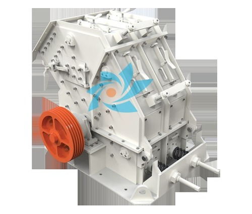 Horizontal Shaft Impactor - Precision Engineered 3000 Kg Weight Orange and White Color | Industrial Use Adheres to International Standards