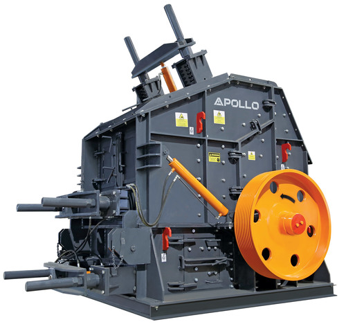 Horizontal Shaft Impact Crusher - Special Alloy Casting Feed Size 150-300 Mm Capacity 10-800 Tph | Adjustable Aprons High Strength Rotor Easy Maintenance Access German Technology Reliable Operation
