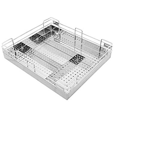 Cutlery Basket - Stainless Steel Customized Size | Rustproof Chrome Polished Modern Design Enhances Kitchen Beauty