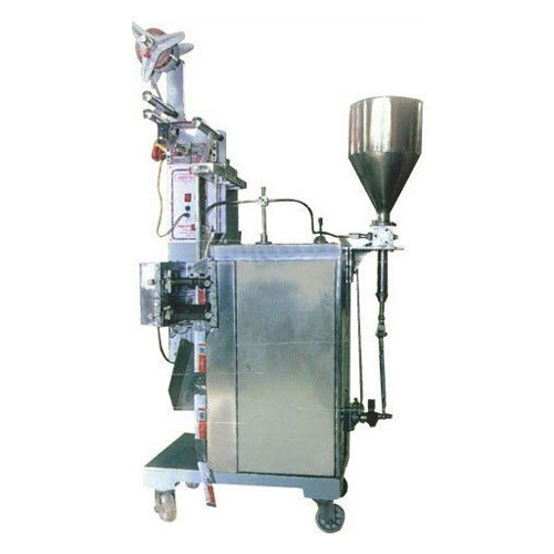 Liquid Pouch Packing Machine - Single Layer PE Film Automatic Code Printing and Sterilizing Bag Forming Features