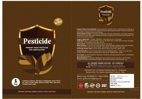 Organic Agricultural Pesticide 1Kg Purity(%): 98% 99% 100%