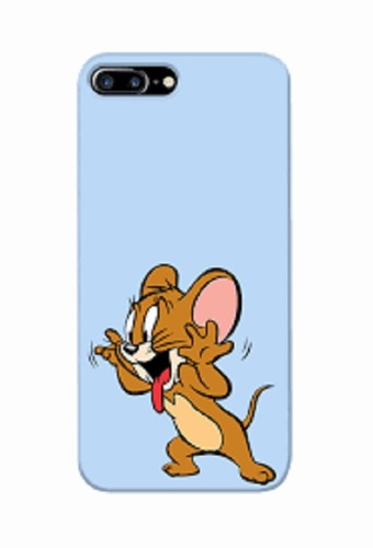 Ndcom Shockproof Double-Layer Sky Blue Back Cover - Plastic Material Designed for 1.65-1.80 Inch Devices Anti-Fingerprint Finish Built-in Stand Full Access to Ports and Buttons