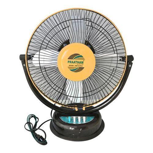 4 Blade Plastic And Metal Solar Rechargeable And Electric Table Fan 12 V Dc Energy Efficiency Rating: 1 Star
