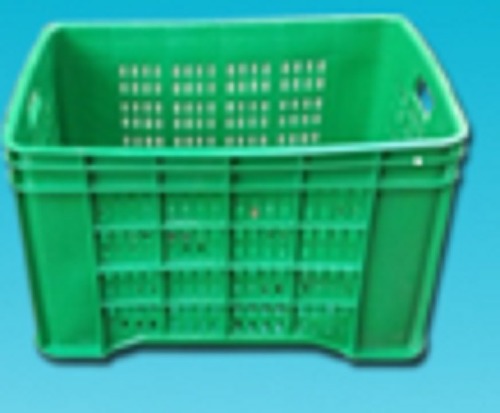 Aluminum 100 Percent Good Quality Strong Durable Water Resistant Green Plastic Crates