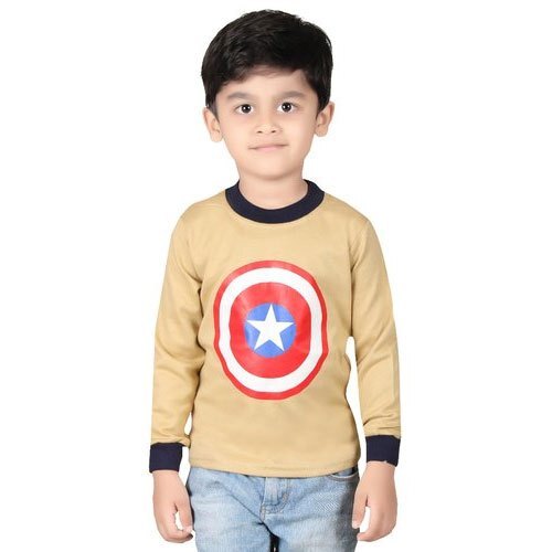 Kids Fashion Statement T-Shirt - Cotton Blend Customized Size | Breathable Cool Dry Durable Tagless Eye-Catching Design