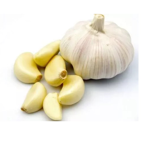 White Garlic - Natural Solid Form Dairy Free & Chemical Free Safe Packaging for Cooking