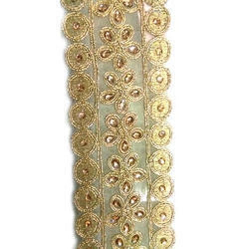 Chanderi Designer Stone Lace