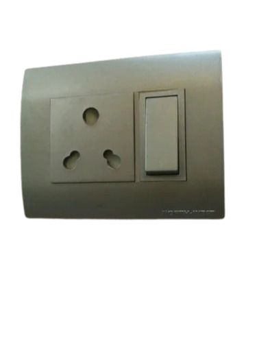 2.75 Inches Combination Electrical Switch - Polycarbonate White Color 220-240 Volt Range Max Current 25mA Operating at -30Â°C IP65 Protection Level