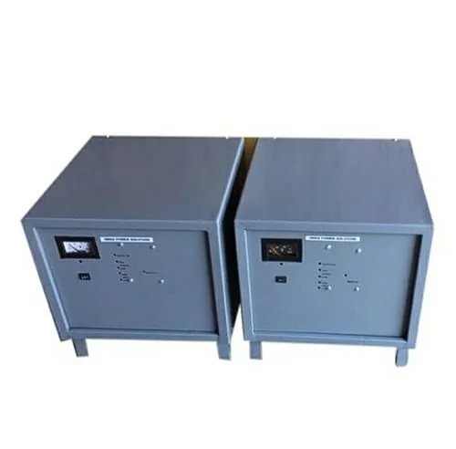 Single Phase Air Cooled Voltage Stabilizer - 3kVA to 20kVA Capacity Digital Control Type Automatic Operation Input Voltage Range 170-270VAC Output Voltage 230VAC