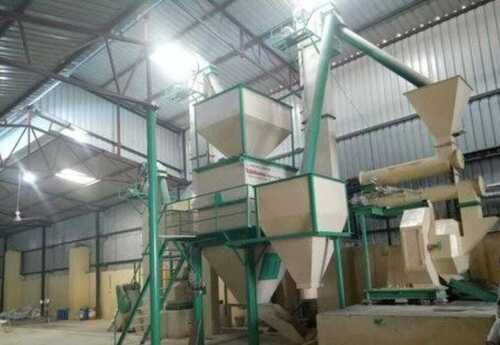 Electrical Cattle Feed Plant - High Strength Metal & Plastic, Floor Mounted Design with Polished Finish, Easy to Install and Operate, Heavy-Duty and Shock Resistant