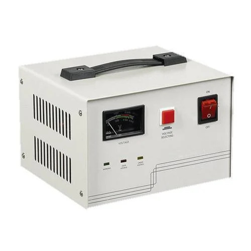Voltage Stabilizer - Metal Grey Color | Premium Grade Auto Cut Shock Proof Single Phase LED Display 1-Year Warranty