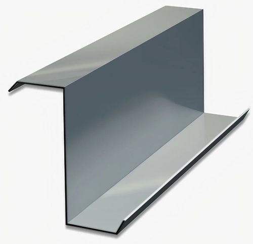 Z Purlin - Mild Steel 18 kg Weight per Meter Silver Color | Industrial Usage Flexible Installation Structural Strength