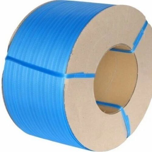 Fully Auto Strapping Roll - Polyester Material 12 mm Roll Width x 9 mm Width Blue Color | Customizable Size and Packaging for Box Packaging