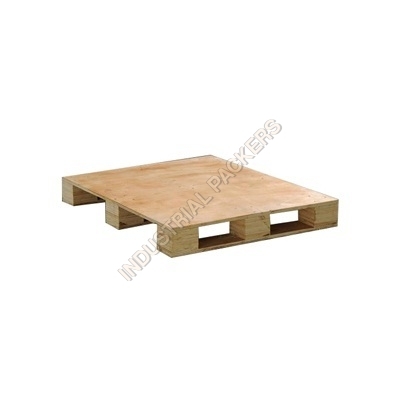 Plywood Pallet - Superior Quality Wood 4-Way Entry Design Lightweight with Flush Perimeter Base and High Strength