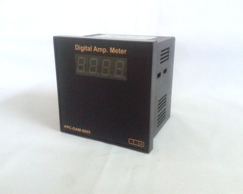 DIGITAL AMP METER - 3-1/2 Digit Display Range 0-199 mA to 19.99A | Plastic Accuracy 0.1 Industrial Use Black Color